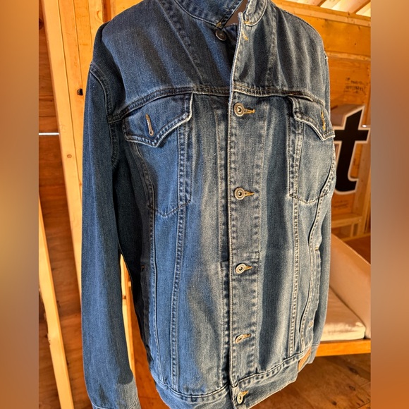 Vintage Esprit Jean Jacket 90s Fashion Men’s Size Small - Picture 3 of 10